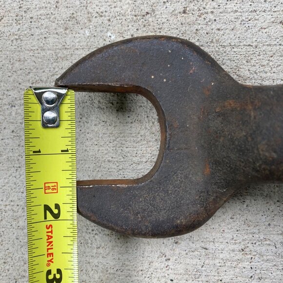 Vintage Armstrong 1-1/2" Spud Wrench Offset 1.5 Open End - Picture 3 of 8